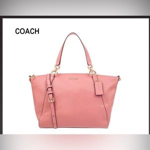 coach: SMALL KELSEY SATCHEL WITH DITSY FLORAL PRINT INTERIOR (COACH F31077)